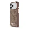 Husa spate Guess PU 4G MagSafe Strap Limited Edition 299 pentru iPhone 17 Pro, maro
