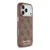 Husa spate Guess PU 4G MagSafe Strap Limited Edition 299 pentru iPhone 17 Pro, maro