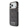 Husă spate Guess PU 4G MagSafe Strap Limited Edition 299 pentru iPhone 17 Pro Max Negru