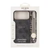 Husă spate Guess PU 4G MagSafe Strap Limited Edition 299 pentru iPhone 17 Pro Max Negru