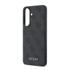Husa spate Guess PU 4G Metal Classic Logo pentru Samsung Galaxy A57, gri