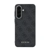 Husa spate Guess PU 4G Metal Classic Logo pentru Samsung Galaxy A57, gri