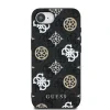 Husă spate Guess PU 4G Peony MagSafe pentru iPhone 16e/17e, neagră