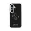 Husa spate Guess PU 4G Resin Metal Logo pentru Samsung Galaxy S26+ Negru