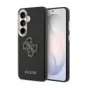 Husa spate Guess PU 4G Resin Metal Logo pentru Samsung Galaxy S26+ Negru