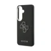 Husa spate Guess PU 4G Resin Metal Logo pentru Samsung Galaxy S26+ Negru