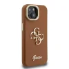 Husă spate Guess PU cu logo 4G, cadru foto, pentru iPhone 13, maro