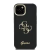 Husă spate Guess PU cu logo 4G, cadru foto, pentru iPhone 13, neagră