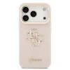 Husă spate Guess PU cu logo 4G, cadru foto, pentru iPhone 17 Pro, roz