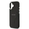 Husa spate Guess PU Saffiano MagSafe pentru iPhone 17 Negru
