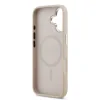 Husă spate Guess PU Saffiano MagSafe pentru iPhone 17 roz