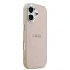 Husă spate Guess PU Saffiano MagSafe pentru iPhone 17 roz