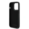 Husă spate Karl Lagerfeld cu logo sclipici 3D din cauciuc pentru iPhone 13 Pro, neagră