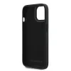 Husă spate Karl Lagerfeld cu logo sclipici 3D din cauciuc pentru iPhone 14, neagră