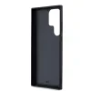 Husă spate Karl Lagerfeld cu logo sclipici 3D din cauciuc pentru Samsung Galaxy S24 Ultra, neagră
