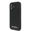 Husă spate Karl Lagerfeld cu model matlasat din PU pentru iPhone 16, neagră