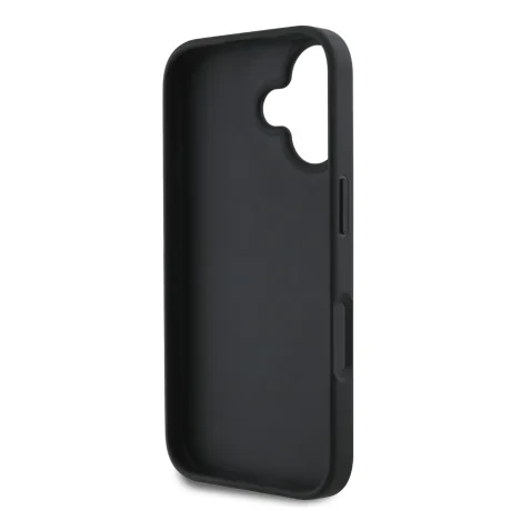 Husă spate Karl Lagerfeld cu model matlasat din PU pentru iPhone 16, neagră