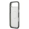 Husă spate Karl Lagerfeld IML Aquarelle Karl and Choupette pentru iPhone Air, neagră