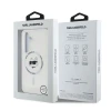 Husă spate Karl Lagerfeld IML Choupette Head MagSafe pentru Samsung Galaxy S25, transparentă