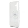 Husă spate Karl Lagerfeld IML Choupette Head MagSafe pentru Samsung Galaxy S25, transparentă