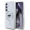 Husă spate Karl Lagerfeld IML Choupette Head MagSafe pentru Samsung Galaxy S25, transparentă