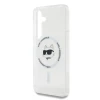 Husă spate Karl Lagerfeld IML Choupette Head MagSafe pentru Samsung Galaxy S25, transparentă