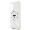 Husă spate Karl Lagerfeld IML Choupette Head MagSafe pentru Samsung Galaxy S25+, transparentă