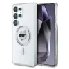 Husă spate Karl Lagerfeld IML Choupette Head MagSafe pentru Samsung Galaxy S25 Ultra Transparentă