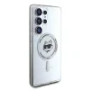 Husă spate Karl Lagerfeld IML Choupette Head MagSafe pentru Samsung Galaxy S25 Ultra Transparentă