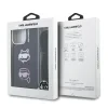 Husă spate Karl Lagerfeld IML Crossbody K&amp;amp;CH Heads pentru iPhone 16 Pro, neagră