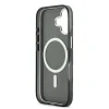 Husă spate Karl Lagerfeld IML K&amp;amp;CH Heads Logo MagSafe pentru iPhone 17, neagră