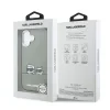 Husă spate Karl Lagerfeld IML K&amp;amp;CH Heads Logo MagSafe pentru iPhone 17, neagră