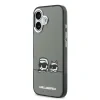 Husă spate Karl Lagerfeld IML K&amp;amp;CH Heads Logo MagSafe pentru iPhone 17, neagră