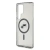 Husă spate Karl Lagerfeld IML K&amp;amp;CH Heads MagSafe pentru Samsung Galaxy S25 Ultra, neagră
