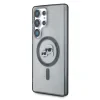 Husă spate Karl Lagerfeld IML K&amp;amp;CH Heads MagSafe pentru Samsung Galaxy S25 Ultra, neagră
