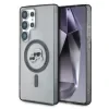 Husă spate Karl Lagerfeld IML K&amp;amp;CH Heads MagSafe pentru Samsung Galaxy S25 Ultra, neagră