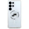 Husă spate Karl Lagerfeld IML K&amp;amp;CH Heads MagSafe pentru Samsung Galaxy S25 Ultra Transparentă