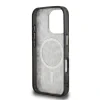 Husă spate Karl Lagerfeld IML Leopard MagSafe pentru iPhone 16 Pro Max, maro
