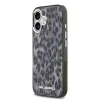 Husă spate Karl Lagerfeld IML Leopard MagSafe pentru iPhone 17, gri