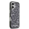 Husă spate Karl Lagerfeld IML Leopard MagSafe pentru iPhone 17, gri