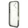 Husă spate Karl Lagerfeld IML Leopard MagSafe pentru iPhone 17, maro