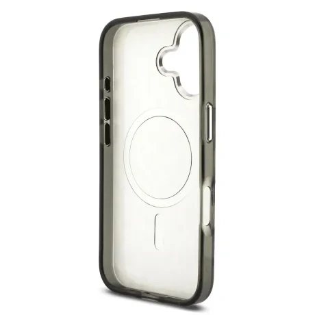 Husă spate Karl Lagerfeld IML Leopard MagSafe pentru iPhone 17, maro