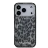 Husă spate Karl Lagerfeld IML Leopard MagSafe pentru iPhone 17 Pro, gri