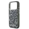 Husă spate Karl Lagerfeld IML Leopard MagSafe pentru iPhone 17 Pro, gri
