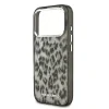 Husă spate Karl Lagerfeld IML Leopard MagSafe pentru iPhone 17 Pro, maro
