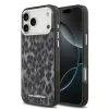 Husă spate Karl Lagerfeld IML Leopard MagSafe pentru iPhone 17 Pro Max, gri