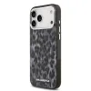 Husă spate Karl Lagerfeld IML Leopard MagSafe pentru iPhone 17 Pro Max, gri
