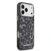 Husă spate Karl Lagerfeld IML Leopard MagSafe pentru iPhone 17 Pro Max, gri
