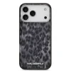 Husă spate Karl Lagerfeld IML Leopard MagSafe pentru iPhone 17 Pro Max, gri