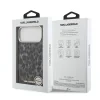 Husă spate Karl Lagerfeld IML Leopard MagSafe pentru iPhone 17 Pro Max, gri